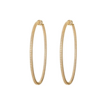 Perfect Pave Hoops (large) - (case pack of 2) - wholesale