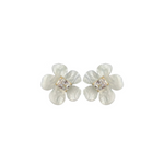 Floral Shell Studs