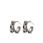 Diva Hoops - silver