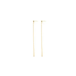 Linear Dainty Chain Earrings