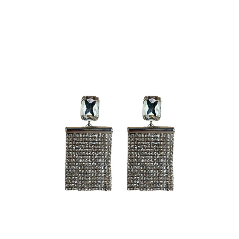 Shimmer and Shine Earrings - silver
