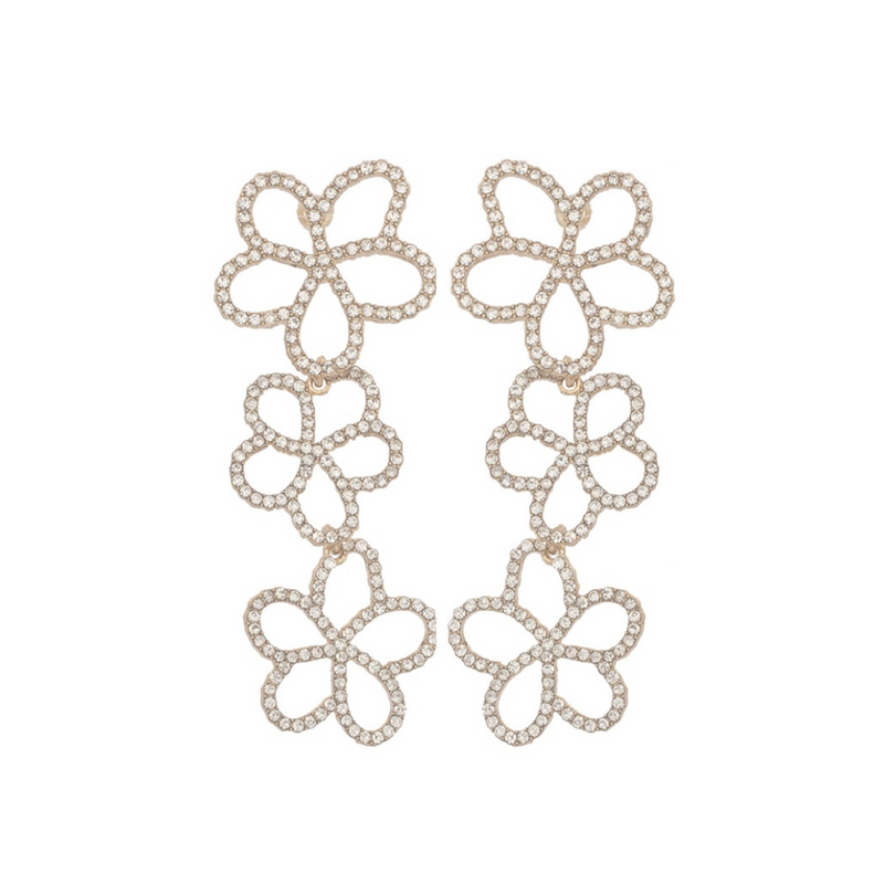 Pave Posey Drops -clear