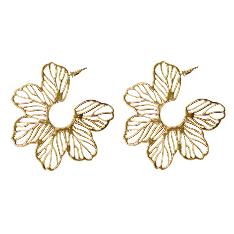 Perfect Petal Hoops