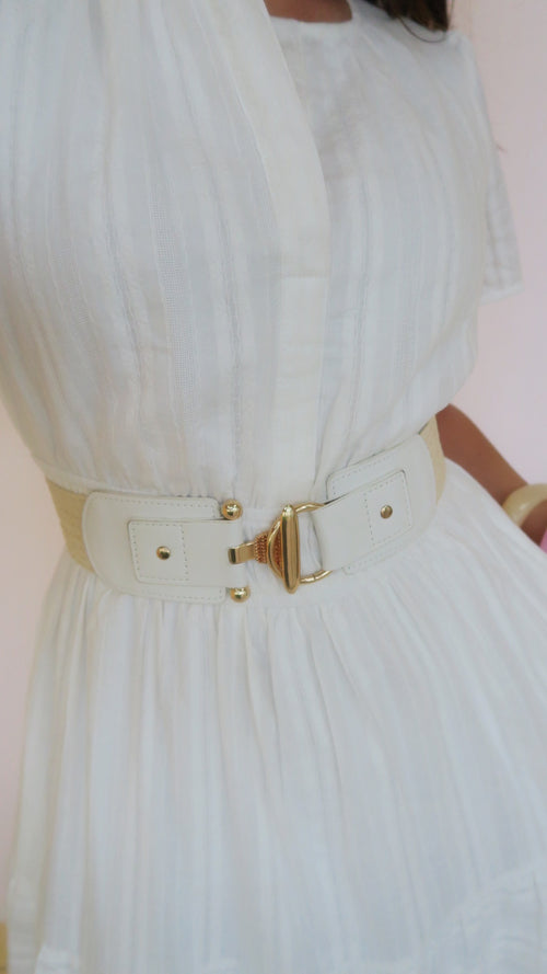 Bermuda Belt - Ivory