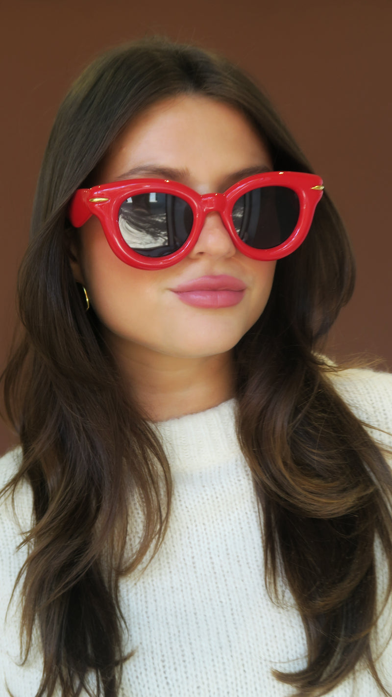 Laguna Sunglasses - red