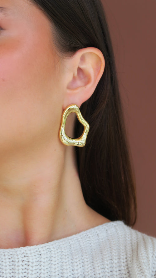 Moxie Earrings - Gold