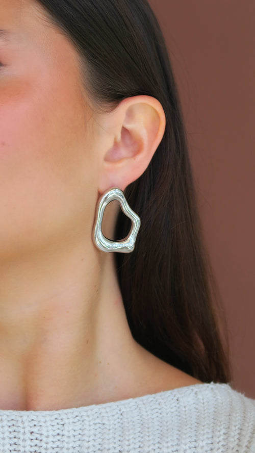 Moxie Earrings - Silver