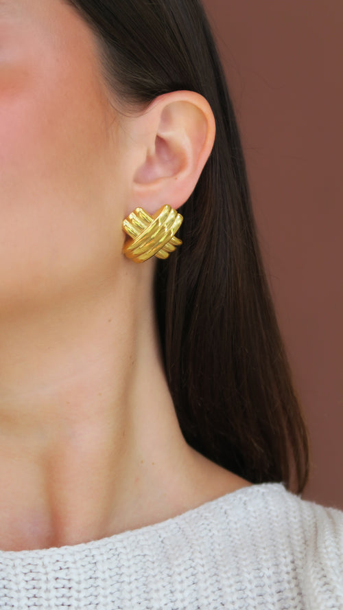 Casandra Crossover Studs