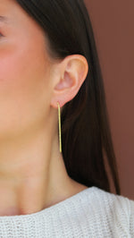 Linear Strand Earrings