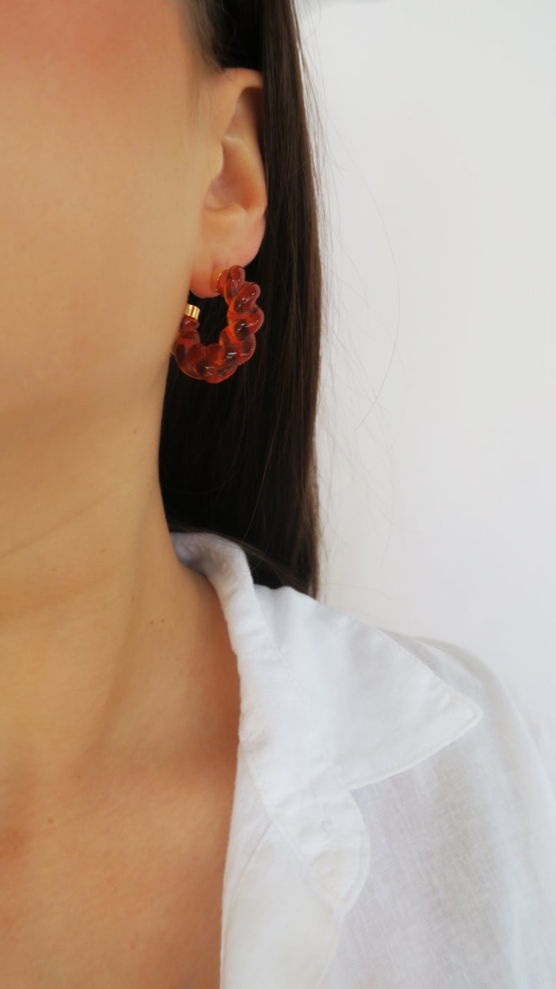 Antigua Hoops - Orange