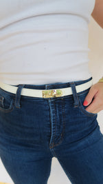 Latch Belt - White