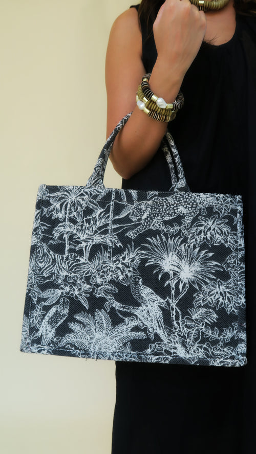Bacara Tote Bag - Black - Wholesale