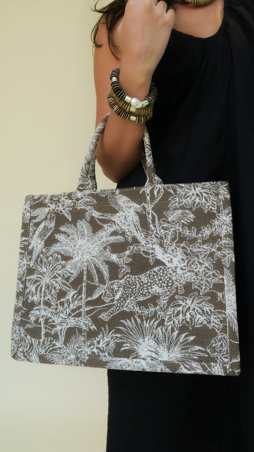 Bacara Tote Bag - Brown - Wholesale