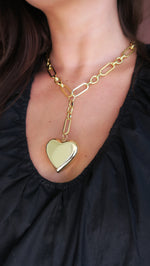 Heart Charm Chain Necklace