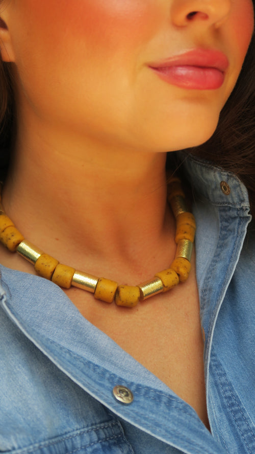Ramos Collar - Goldenrod