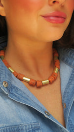 Ramos Collar - Deep Orange