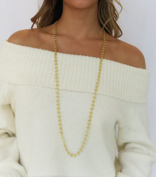 Wilshire Long Link Necklace