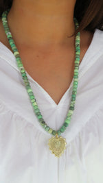 Long Green Paloma Necklace
