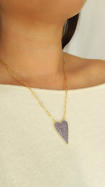 True Love Necklace - Purple
