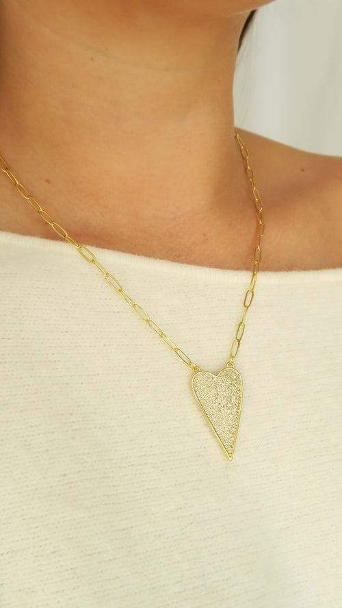 True Love Necklace - Clear