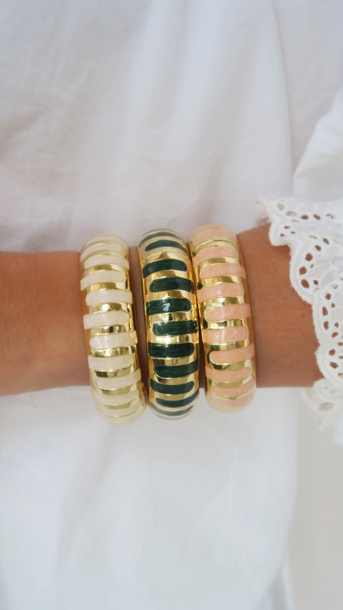 Bali Bangle - Dark Green