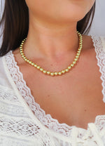 Gold Ball and Chain Necklace (sold individually)- more sizes