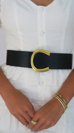 Horseshoe Belt - Black