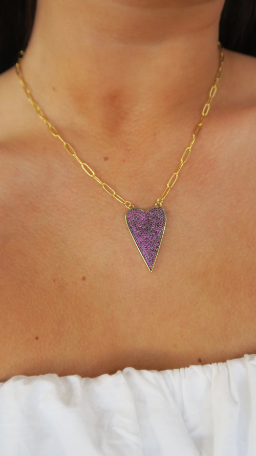 True Love Necklace - Pink