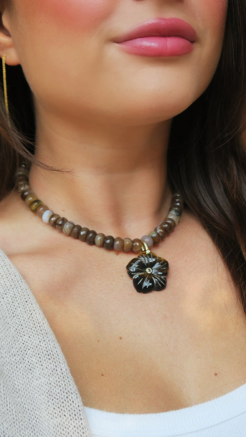 Positano Necklace - Tortoise