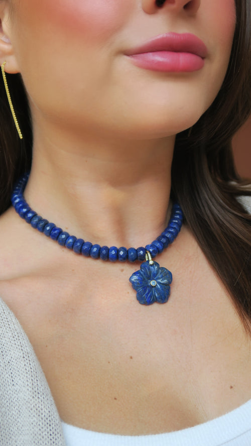 Positano Necklace - Blue