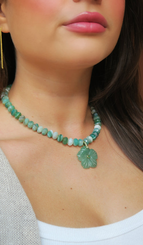 Positano Necklace - Emerald