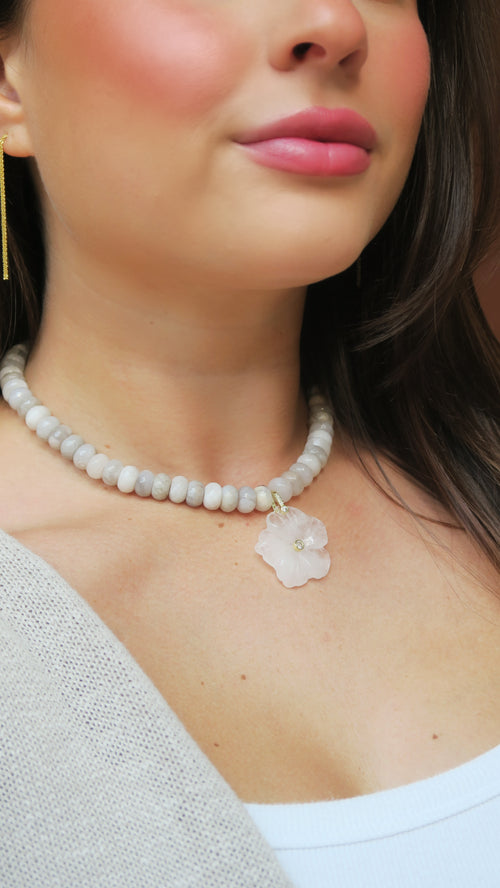 Positano Necklace - White