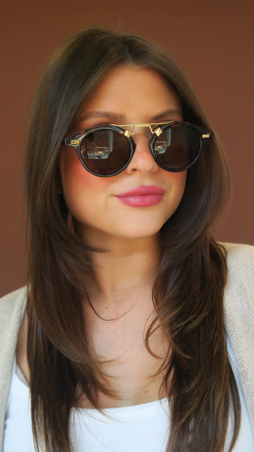 Siesta Sunglasses - Black Tortoise