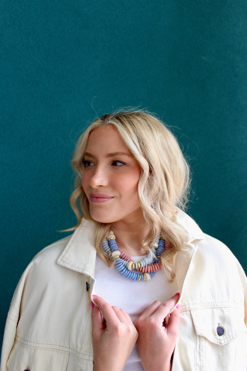 Capri Collar - Light Blue