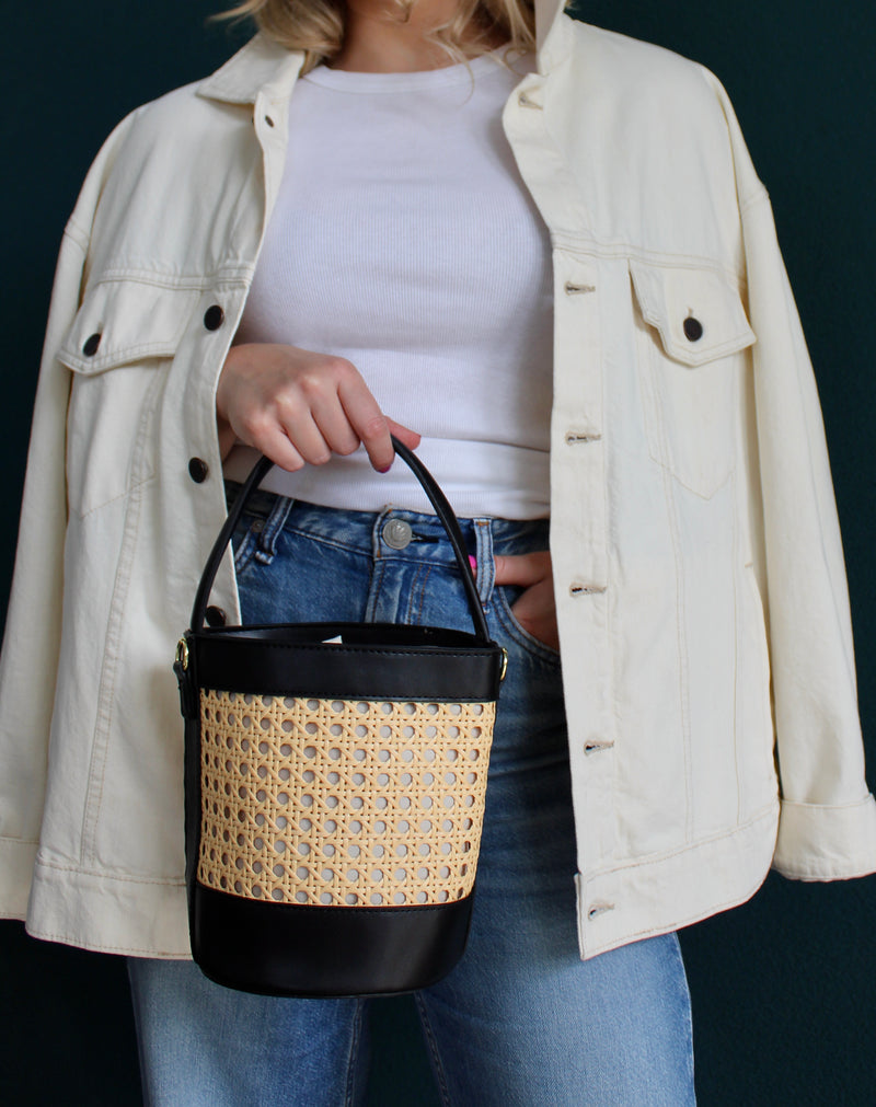 St. Thomas Bucket Bag - Black