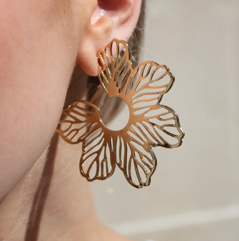 Perfect Petal Hoops