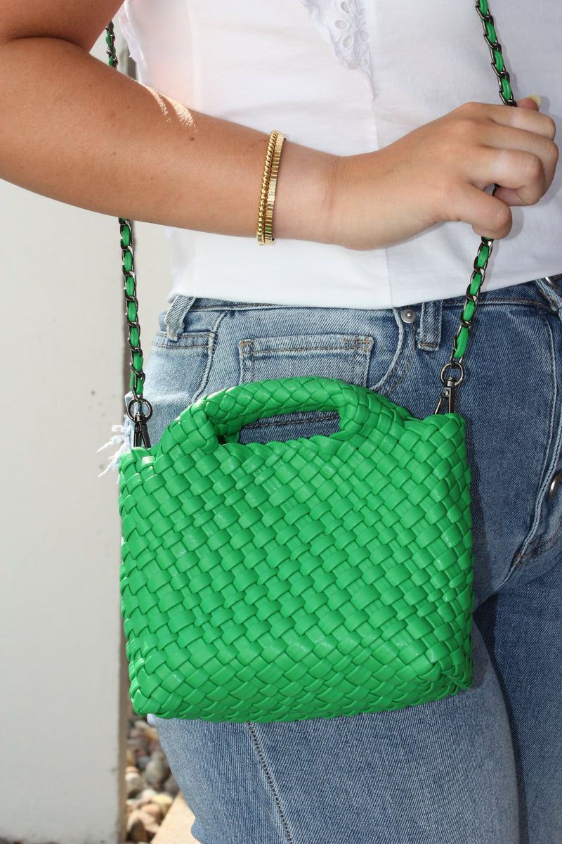 Maggie Mini Tote - Green