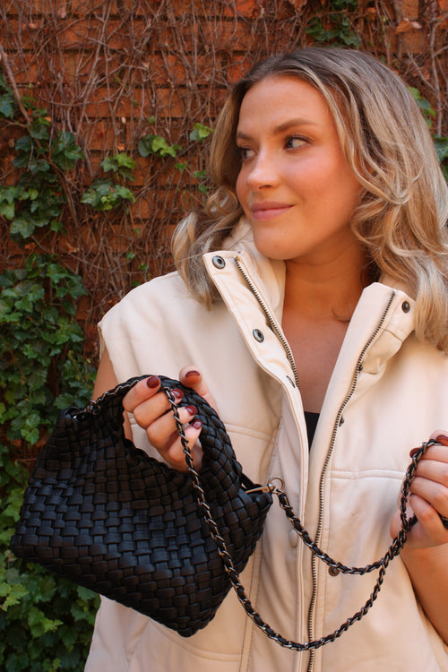 Maggie Mini Tote - Black