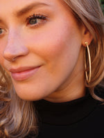 Perfect Pave Hoops (large) - (case pack of 2) - wholesale