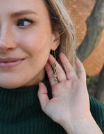 Emerald Isles Threader Earrings