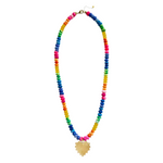 Long Rainbow Paloma Necklace - Wholesale