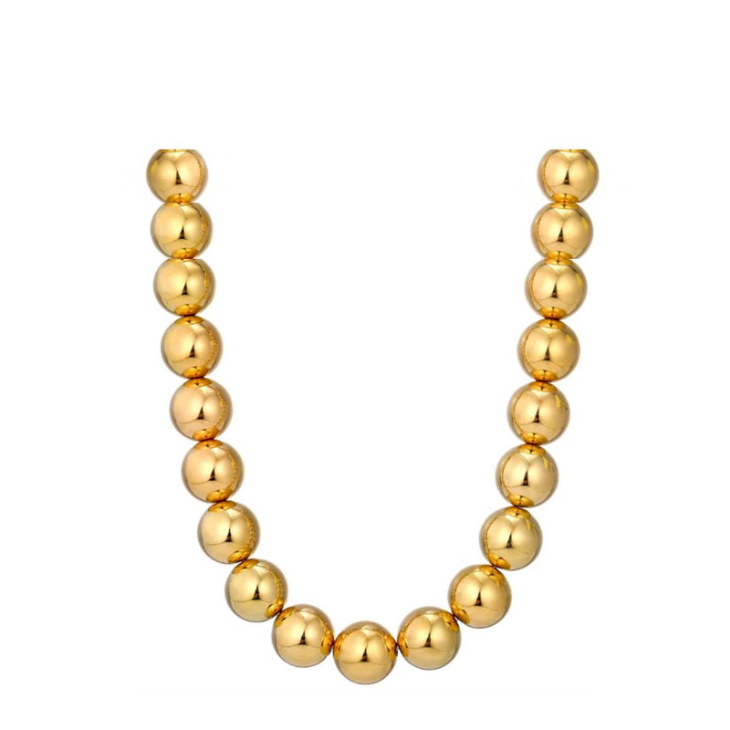 Golden Sphere Necklace