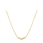 Interlocked Chain Necklace
