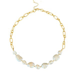 Sea Pearl Gold Chain Necklace