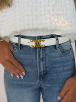 Salina Belt - white