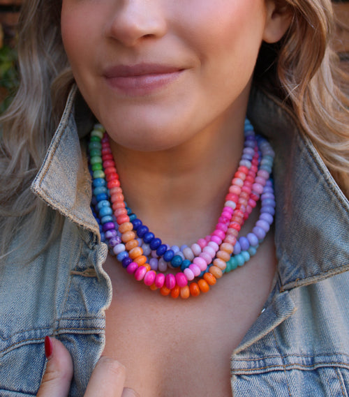 Rainbow Candy Collar
