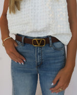 Sasha Belt - Brown