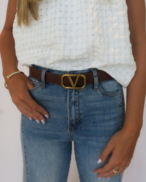 Sasha Belt - Brown