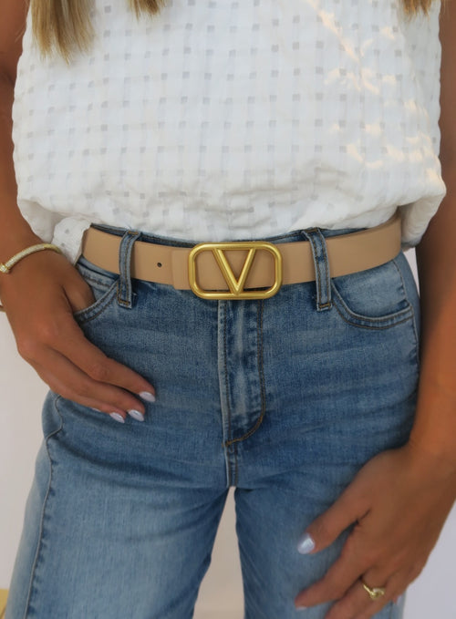 Sasha Belt - Tan