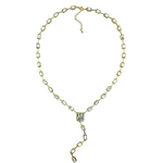 Square Stud Y Chain